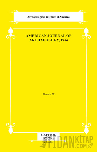 American Journal of Archaeology, 1934