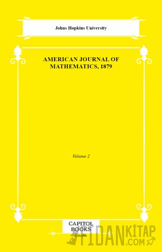 American Journal of Mathematics, 1879
