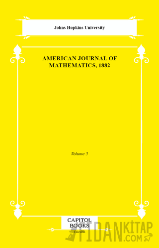 American Journal of Mathematics, 1882