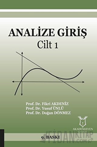 Analize Giriş Cilt 1