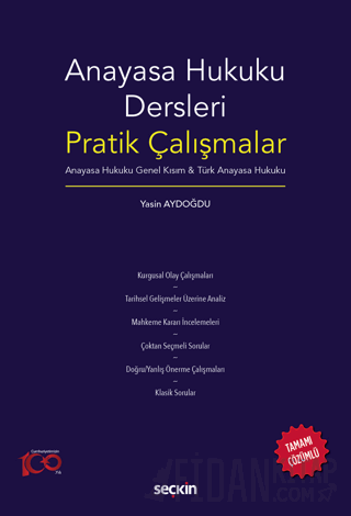 Anayasa Hukuku Dersleri Pratik Çalışmalar