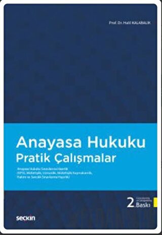 Anayasa Hukuku Pratik Çalışmalar