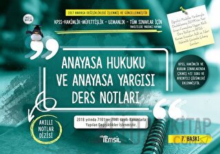 Anayasa Hukuku ve Anayasa Yargısı Ders Notları