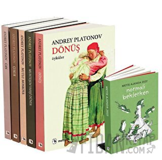 Andrey Platonov Seti 5 Kitap Takım - Metis Ajanda Hediyeli Andrey Plat