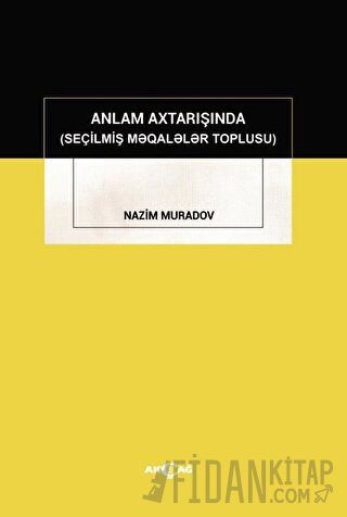 Anlam Axtarışında (Seçilmiş Makaleler Toplusu)