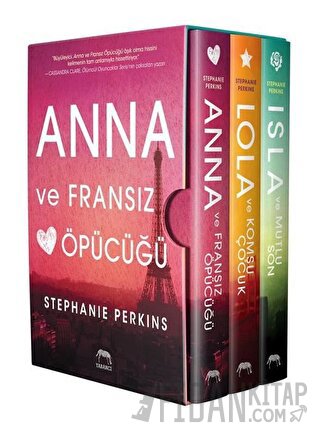 Anna-Lola-Isla Kutu Seti (3 Kitap Takım) (Ciltli)