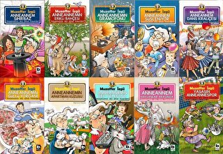 Anneannemin Akıl Almaz Maceraları Seti (20 Kitap) Muzaffer İzgü