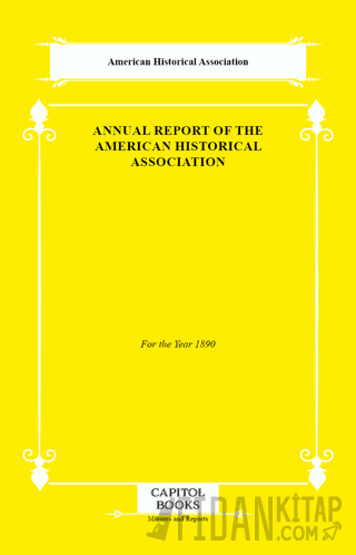 Annual Report of the American Historical Association