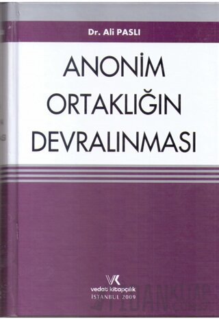 Anonim Ortaklığın Devralınması (Ciltli)