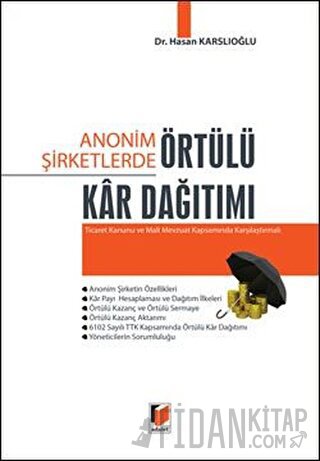 Anonim Şirketlerde Örtülü Kar Dağıtımı (Ciltli)