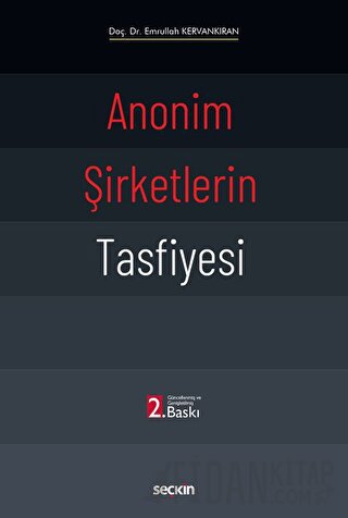 Anonim Şirketlerin Tasfiyesi (Ciltli)