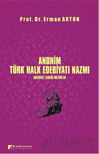 Anonim Türk Halk Edebiyatı Nazmı Erman Artun