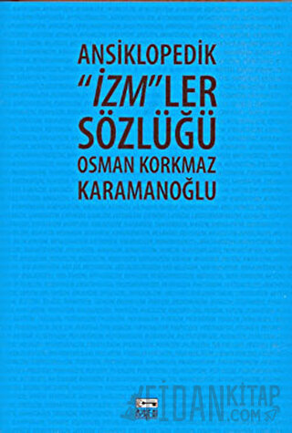 Ansiklopedik "İzm"ler Sözlüğü