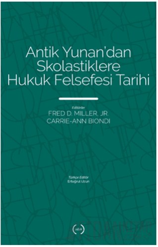 Antik Yunan’dan Skolastiklere Hukuk Felsefesi Tarihi
