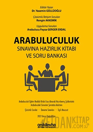 Arabuluculuk Sınavına Hazırlık Kitabı ve Soru Bankası