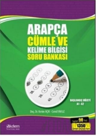 Arapça Cümle ve Kelime Bilgisi Soru Bankası