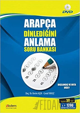 Arapça Dinlediğini Anlama Soru Bankası (Ciltli)