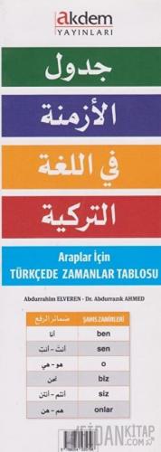 Araplar İçin Türkçede Zamanlar Tablosu Kolektif