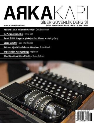 Arka Kapı Siber Güvenlik Dergisi Sayı 6