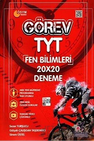Armada Görev YKS TYT Fen Bilimleri Deneme 20X20 Video Çözümlü