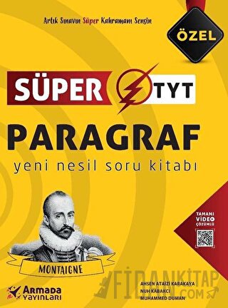Armada YKS TYT Paragraf Süper Soru Kitabı