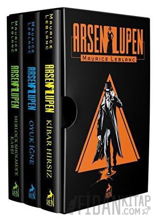Arsen Lupen Seti (3 Kitap Takım) (Ciltli) Maurice Leblanc