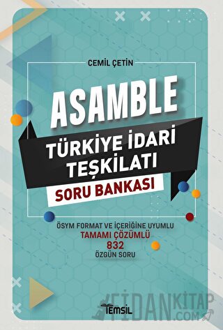 Asamble Türkiye İdari Taşkilatı Çözümlü Soru Bankası