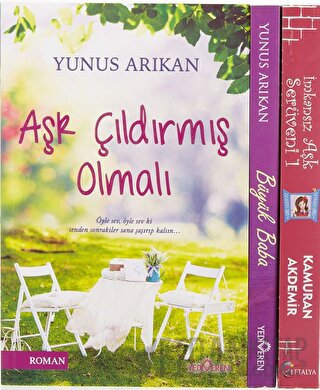 Aşk Serüveni Seti (3 Kitap