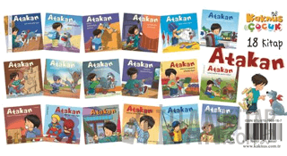 Atakan Serisi 18 Kitaplık Set