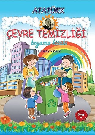 Atatürk Çevre Temizliği Boyama Kitabı