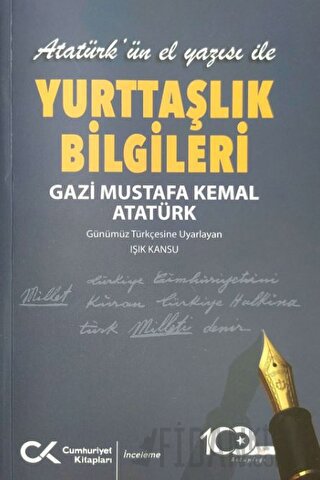 Atatürk’ün El Yazısı ile Yurttaşlık Bilgileri