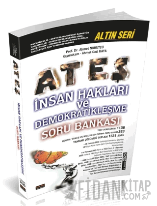 ATEŞ İnsan Hakları ve Demokratikleşme Soru Bankası Çözümlü Ahmet Nohut
