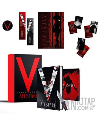 Ateşpare -1 (Hediyeli Özel Kutu) (Ciltli) Ceren Melek