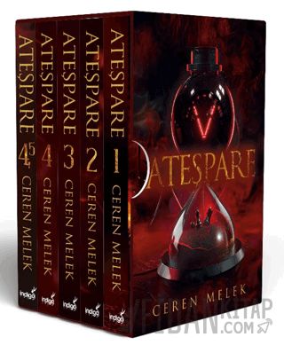 Ateşpare Seti (Beş Kitaplık Kutulu Set) (Ciltli)