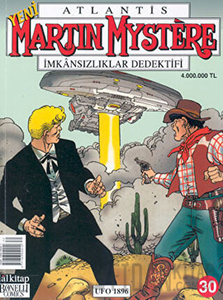 Atlantis Martin Mystere İmkânsızlıklar Dedektifi Sayı: 30 Ufo 1896