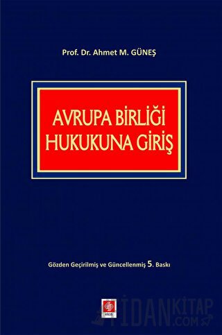 Avrupa Birliği Hukukuna Giriş