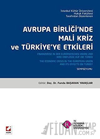 Avrupa Birliğinde Mali Kriz ve Türkiye'ye Etkileri