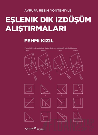 Avrupa Resim Yöntemiyle Eşlenik Dik İzdüşüm Alıştırmaları