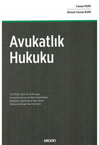Avukatlık Hukuku (Ciltli)