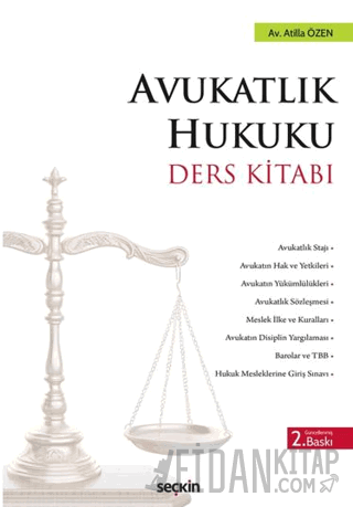 Avukatlık Hukuku Ders Kitabı