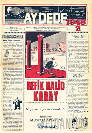 Aydede - 1948-2 Refik Halid Karay