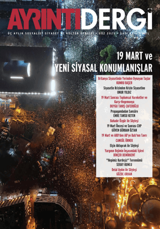 Ayrıntı Dergisi Sayı: 49 Güz 2025