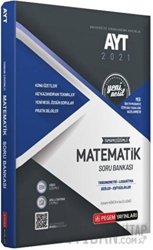 AYT 2021 Tamamı Çözümlü Matematik Soru Bankası Yeni Nesil (Trigonometr