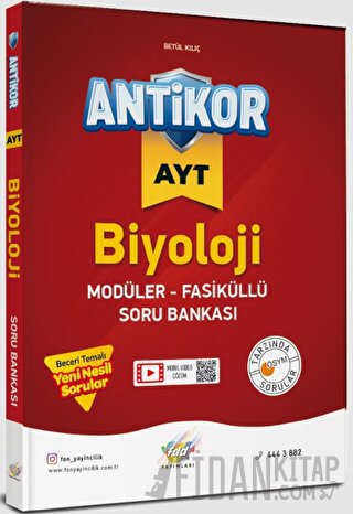 AYT Biyoloji Soru Bankası Betül Kılıç