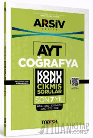 AYT Coğrafya Konu Konu Çıkmış Sorular Son 7 Yıl Kollektif