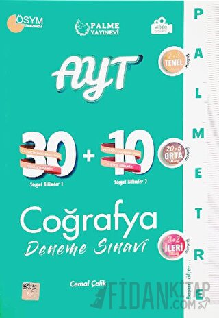 AYT Coğrafya Palmetre 30+10 Deneme Sınavı Video Çözümlü