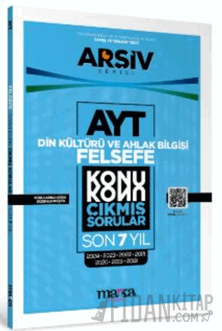 AYT Din Kültürü ve Ahlak Bilgisi / Felsefe Konu Konu Çıkmış Sorular Son 7 Yıl