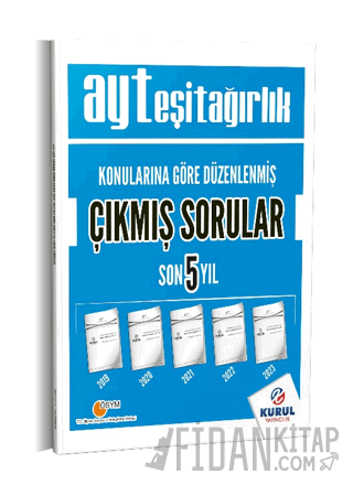 AYT Eşit Ağırlık Konularına Göre Düzenlenmiş Son 5 Yıl çıkmış Sorular 