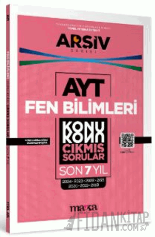 AYT Fen Bilimleri Konu Konu Çıkmış Sorular Son 7 Yıl Kollektif