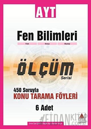 AYT Fen Bilimleri Ölçüm Serisi 450 Soruyla Konu Tarama Föyleri